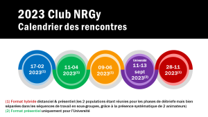 Club de coachs NRGy 2023 dates